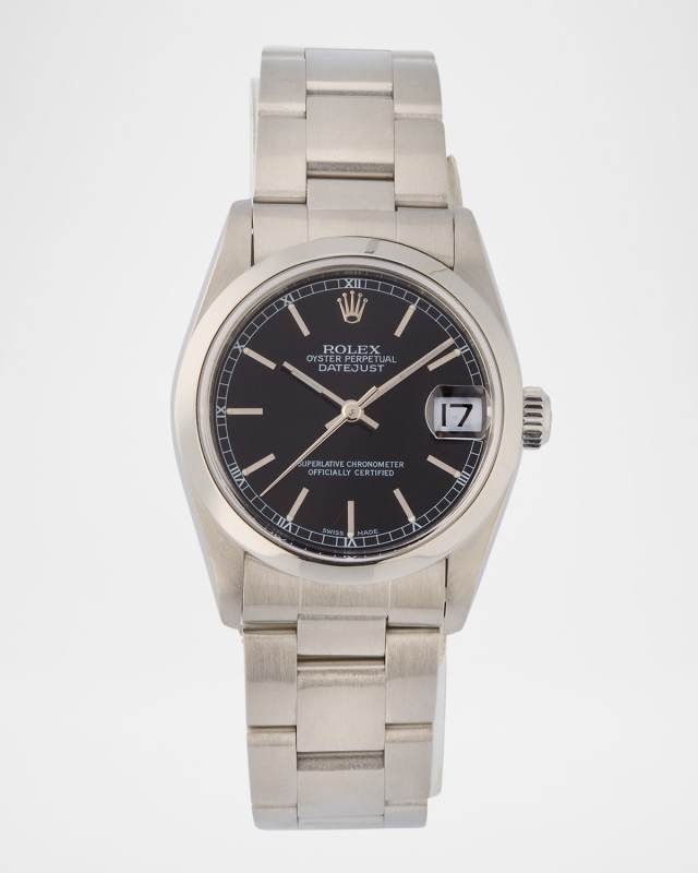 Rolex Stainless Steel Datejust 31mm Vintage 2000 Watch